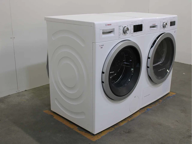 Bosch serie|8 i-dos wasmachine & bosch homeprofessional selfcleaning condenser wasdroger - afbeelding 4 van  8