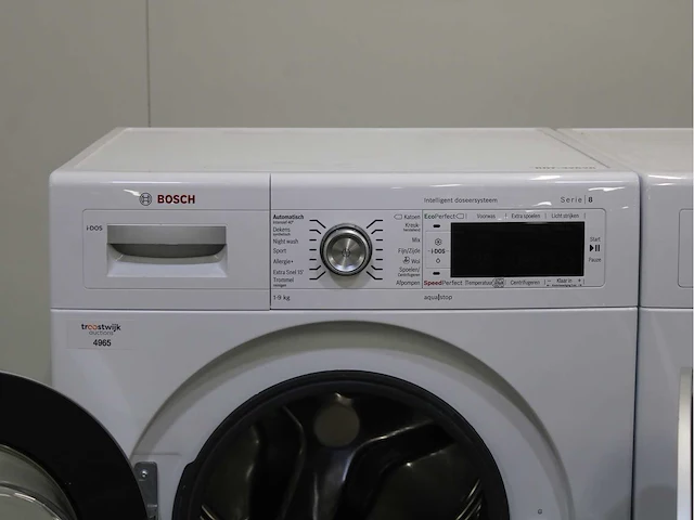 Bosch serie|8 i-dos wasmachine & bosch homeprofessional selfcleaning condenser wasdroger - afbeelding 3 van  8