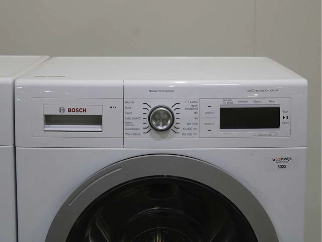 Bosch serie|8 i-dos wasmachine & bosch homeprofessional selfcleaning condenser wasdroger - afbeelding 6 van  8