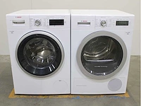 Bosch serie|8 i-dos wasmachine & bosch homeprofessional selfcleaning condenser wasdroger - afbeelding 1 van  8