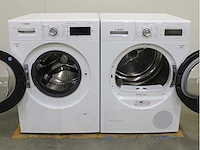 Bosch serie|8 i-dos wasmachine & bosch homeprofessional selfcleaning condenser wasdroger - afbeelding 2 van  8