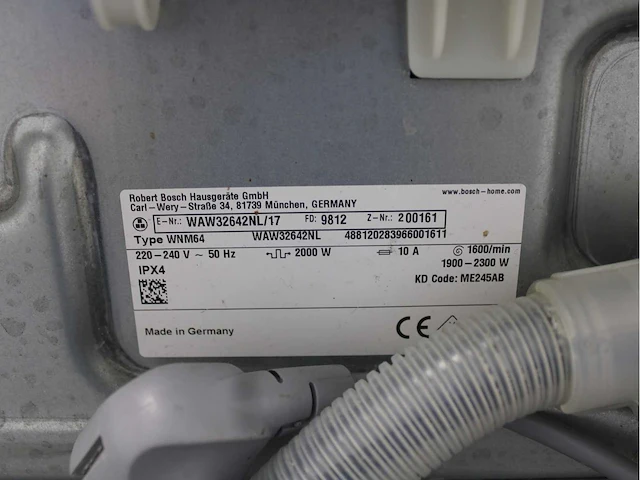 Bosch serie|8 i-dos wasmachine & bosch homeprofessional selfcleaning condenser wasdroger - afbeelding 5 van  8