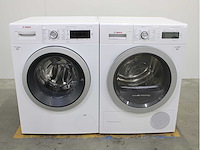 Bosch serie|8 i-dos wasmachine & bosch homeprofessional selfcleaning condenser wasdroger - afbeelding 1 van  8