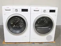Bosch serie|8 i-dos wasmachine & bosch serie|8 selfcleaning condenser droger Bosch serie|8 i-dos wasmachine & bosch serie|8 selfcleaning condenser droger