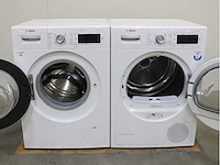 Bosch serie|8 i-dos wasmachine & bosch serie|8 selfcleaning condenser wasdroger - afbeelding 2 van  8