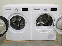 Bosch serie|8 i-dos wasmachine & bosch serie|8 selfcleaning condenser wasdroger - afbeelding 2 van  8