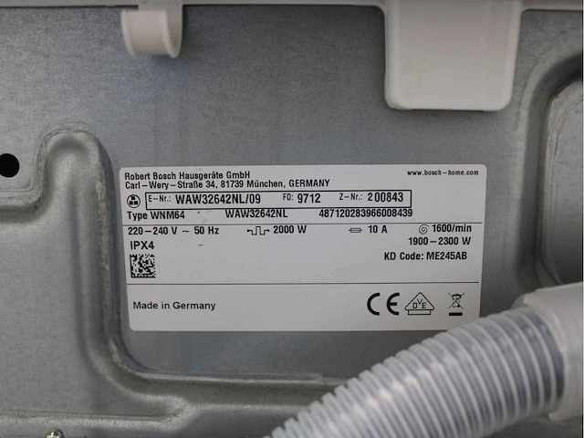 Bosch serie|8 i-dos wasmachine & bosch serie|8 selfcleaning condenser wasdroger - afbeelding 5 van  8