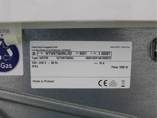 Bosch serie|8 i-dos wasmachine & bosch serie|8 selfcleaning condenser wasdroger - afbeelding 8 van  8