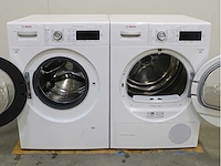 Bosch serie|8 i-dos wasmachine & bosch serie|8 selfcleaning condenser wasdroger - afbeelding 2 van  8