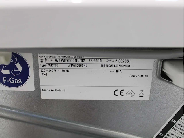 Bosch serie|8 i-dos wasmachine & bosch serie|8 selfcleaning condenser wasdroger - afbeelding 8 van  8