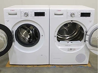 Bosch serie|8 i-dos wasmachine & bosch serie|8 selfcleaning condenser wasdroger - afbeelding 2 van  8