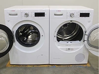 Bosch serie|8 i-dos wasmachine & bosch serie|8 selfcleaning condenser wasdroger - afbeelding 2 van  8