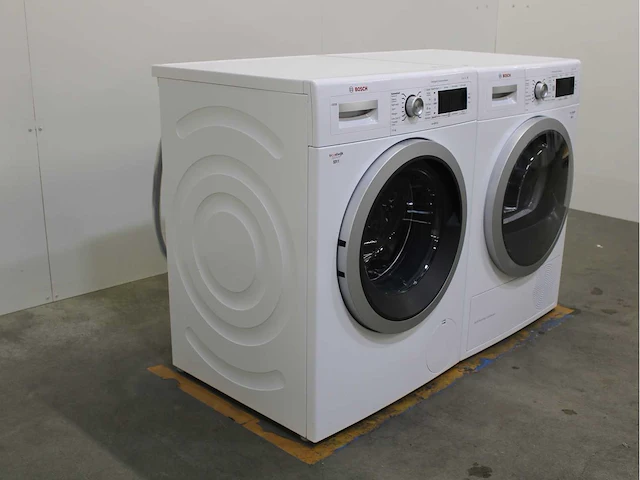 Bosch serie|8 i-dos wasmachine & bosch serie|8 selfcleaning condenser wasdroger - afbeelding 4 van  8