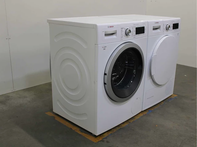 Bosch serie|8 i-dos wasmachine & bosch serie|8 selfcleaning condenser wasdroger - afbeelding 4 van  8