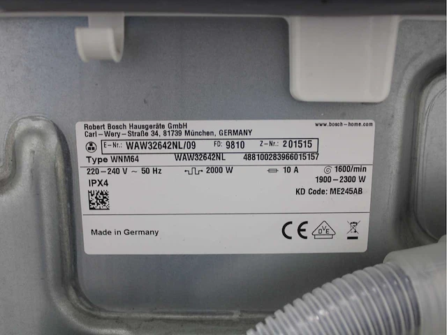 Bosch serie|8 i-dos wasmachine & bosch serie|8 selfcleaning condenser wasdroger - afbeelding 5 van  8
