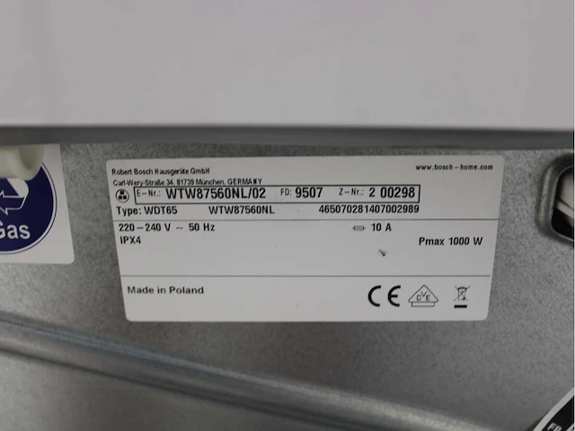 Bosch serie|8 i-dos wasmachine & bosch serie|8 selfcleaning condenser wasdroger - afbeelding 8 van  8