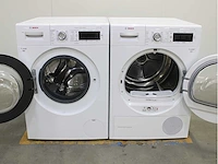 Bosch serie|8 i-dos wasmachine & bosch serie|8 selfcleaning condenser wasdroger - afbeelding 2 van  8
