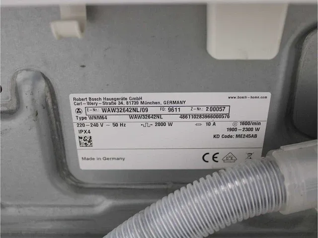 Bosch serie|8 i-dos wasmachine - afbeelding 5 van  6