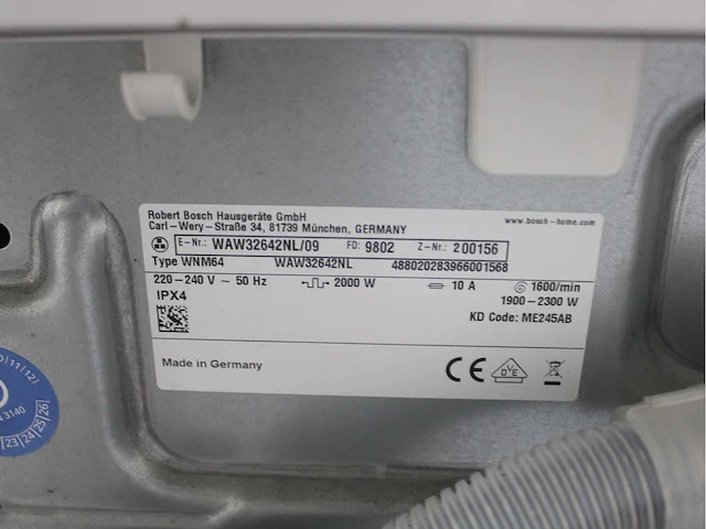 Bosch serie|8 i-dos wasmachines & bosch homeprofessional selfcleaning condenser a++ wasdrogers - afbeelding 5 van  8