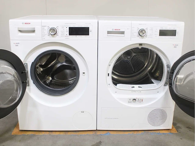 Bosch serie|8 i-dos wasmachines & bosch homeprofessional selfcleaning condenser a++ wasdrogers - afbeelding 2 van  8