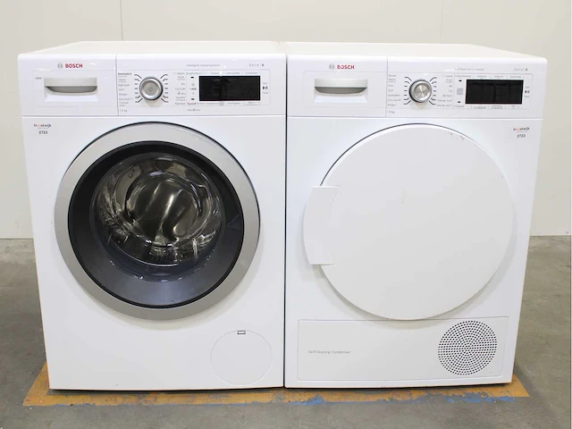 Bosch serie|8 i-dos wasmachines & bosch serie|8 selfcleaning condenser wasdrogers - afbeelding 1 van  8