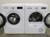 Bosch serie|8 i-dos wifi wasmachine & bosch homeprofessional selfcleaning condenser wasdroger - afbeelding 2 van  8
