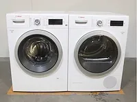 Bosch serie|8 i-dos wifi wasmachine & bosch serie|8 selfcleaning condenser droger - afbeelding 1 van  8
