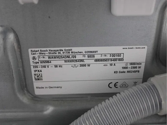 Bosch serie|8 i-dos wifi wasmachine & bosch serie|8 selfcleaning condenser droger - afbeelding 5 van  8