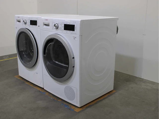 Bosch serie|8 i-dos wifi wasmachine & bosch serie|8 selfcleaning condenser wasdroger - afbeelding 7 van  8