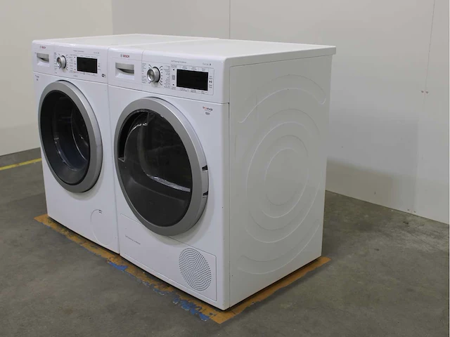 Bosch serie|8 i-dos wifi wasmachine & bosch serie|8 selfcleaning condenser wasdroger - afbeelding 7 van  8