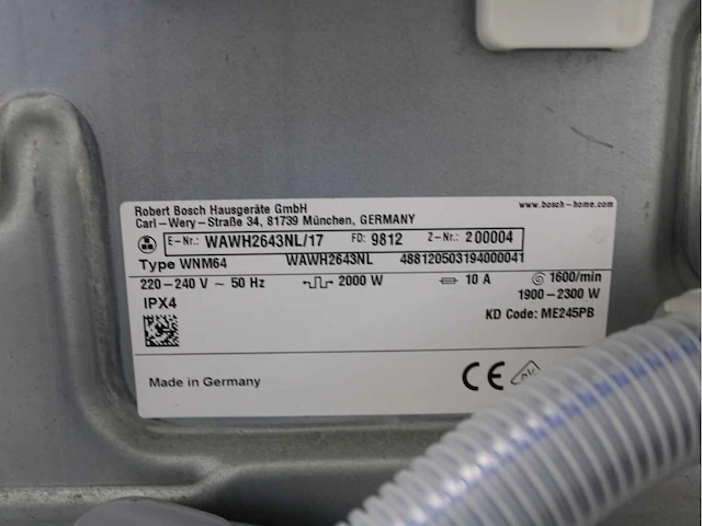 Bosch serie|8 i-dos wifi wasmachine & bosch serie|8 selfcleaning condenser wasdroger - afbeelding 5 van  8
