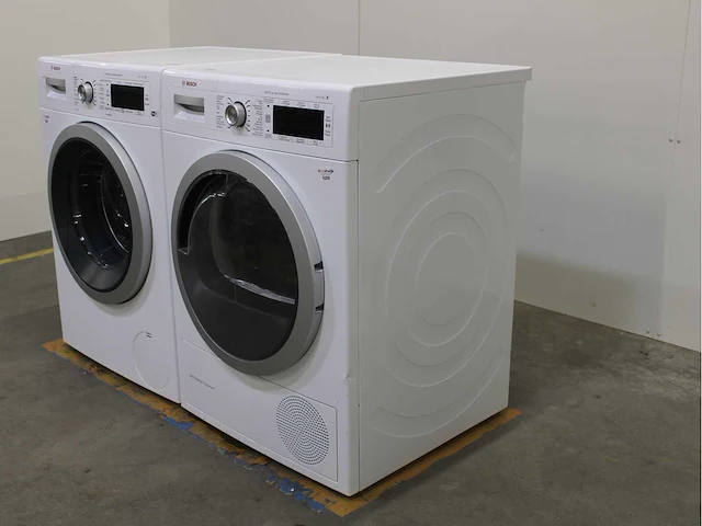 Bosch serie|8 i-dos wifi wasmachine & bosch serie|8 selfcleaning condenser wasdroger - afbeelding 7 van  8