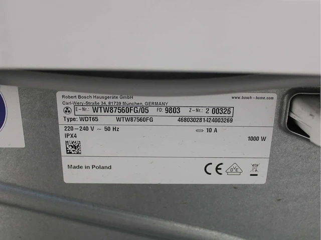 Bosch serie|8 i-dos wifi wasmachine & bosch serie|8 selfcleaning condenser wasdroger - afbeelding 8 van  8