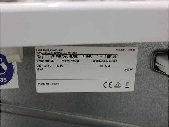 Bosch serie|8 varioperfect exclusiv wasmachine & bosch serie|8 selfcleaning condenser exclusiv droger - afbeelding 8 van  8
