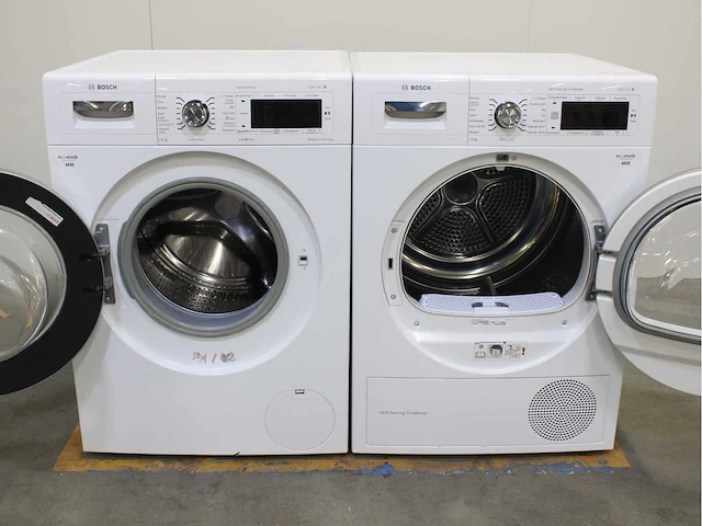 Bosch serie|8 varioperfect exclusiv wasmachine & bosch serie|8 selfcleaning condenser exclusiv wasdroger - afbeelding 2 van  8