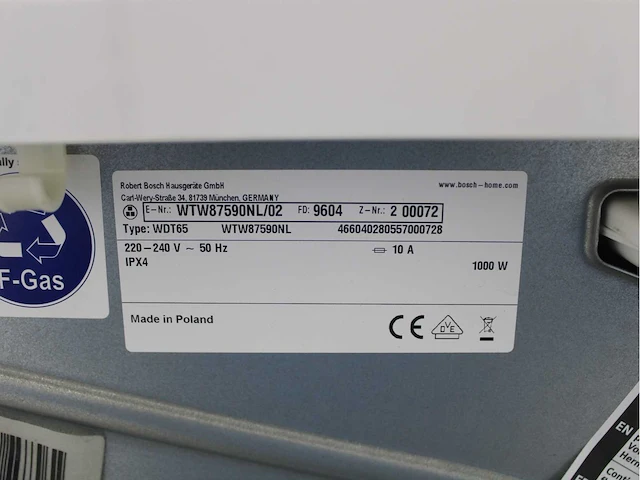 Bosch serie|8 varioperfect exclusiv wasmachine & bosch serie|8 selfcleaning condenser exclusiv wasdroger - afbeelding 8 van  8