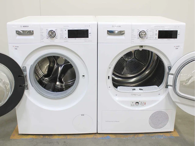 Bosch serie|8 varioperfect exclusiv wasmachine & bosch serie|8 selfcleaning condenser exclusiv wasdroger - afbeelding 2 van  8