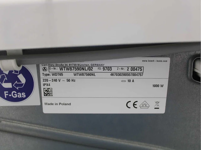 Bosch serie|8 varioperfect exclusiv wasmachine & bosch serie|8 selfcleaning condenser exclusiv wasdroger - afbeelding 8 van  8