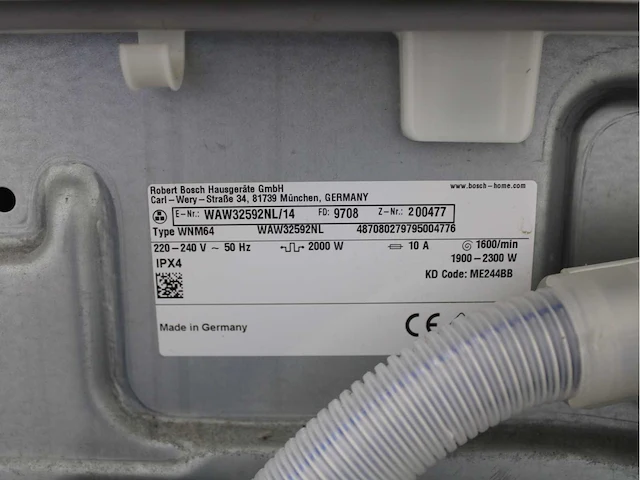 Bosch serie|8 varioperfect exclusiv wasmachine & bosch serie|8 selfcleaning condenser wasdroger - afbeelding 5 van  8