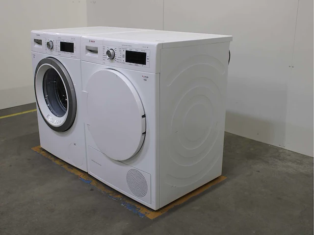 Bosch serie|8 varioperfect exclusiv wasmachine & bosch serie|8 selfcleaning condenser wasdroger - afbeelding 7 van  8