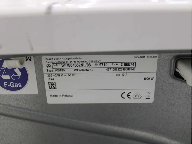 Bosch serie|8 varioperfect exclusiv wasmachine & bosch serie|8 selfcleaning condenser wasdroger - afbeelding 8 van  8