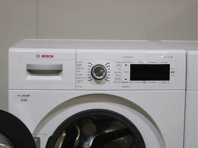 Bosch serie|8 varioperfect wasmachine & bosch homeprofessional selfcleaning condenser a++ droger - afbeelding 3 van  8