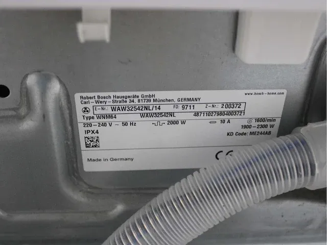 Bosch serie|8 varioperfect wasmachine & bosch homeprofessional selfcleaning condenser a++ droger - afbeelding 5 van  8