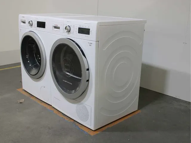 Bosch serie|8 varioperfect wasmachine & bosch homeprofessional selfcleaning condenser a++ droger - afbeelding 7 van  8