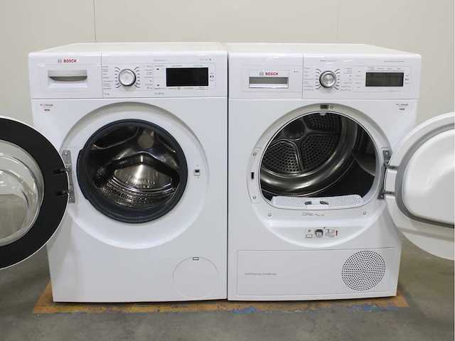Bosch serie|8 varioperfect wasmachine & bosch homeprofessional selfcleaning condenser wasdroger - afbeelding 2 van  8