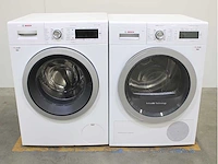 Bosch serie|8 varioperfect wasmachine & bosch homeprofessional selfcleaning condenser wasdroger - afbeelding 1 van  7