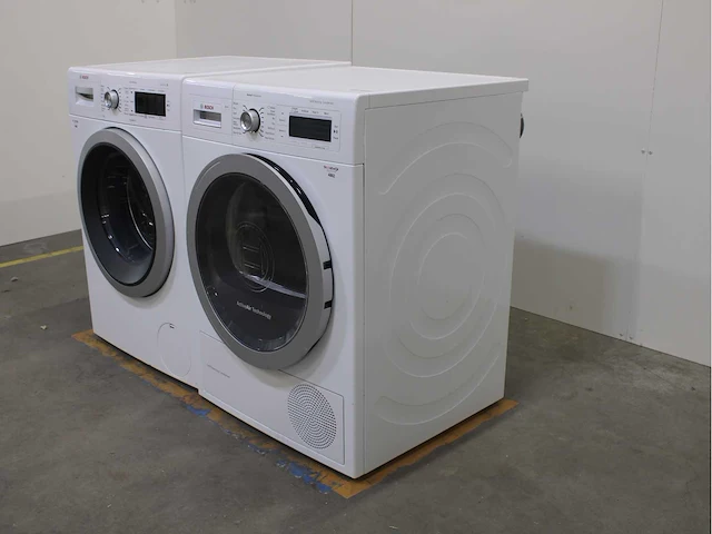 Bosch serie|8 varioperfect wasmachine & bosch homeprofessional selfcleaning condenser wasdroger - afbeelding 6 van  7
