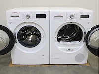 Bosch serie|8 varioperfect wasmachine & bosch homeprofessional selfcleaning condenser wasdroger - afbeelding 1 van  7