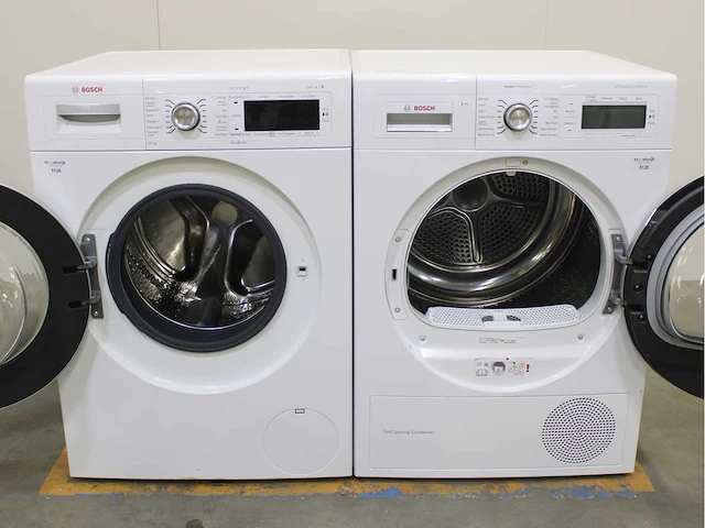 Bosch serie|8 varioperfect wasmachine & bosch homeprofessional selfcleaning condenser wasdroger - afbeelding 2 van  8