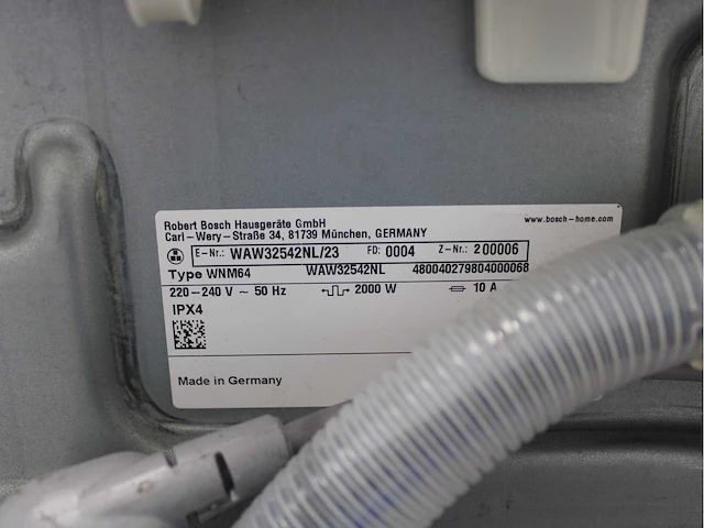 Bosch serie|8 varioperfect wasmachine & bosch homeprofessional selfcleaning condenser wasdroger - afbeelding 5 van  8